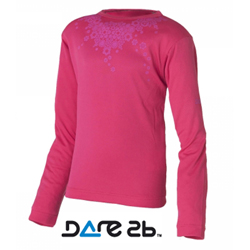 Dare2b dětské funkční tričko růžové 13-14 let